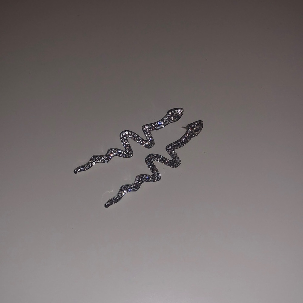 snake earrings